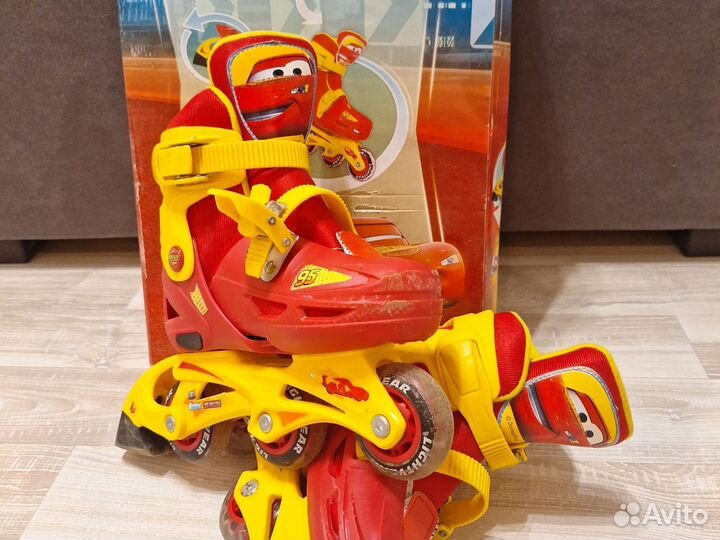 Роликовые коньки детские раздвижные