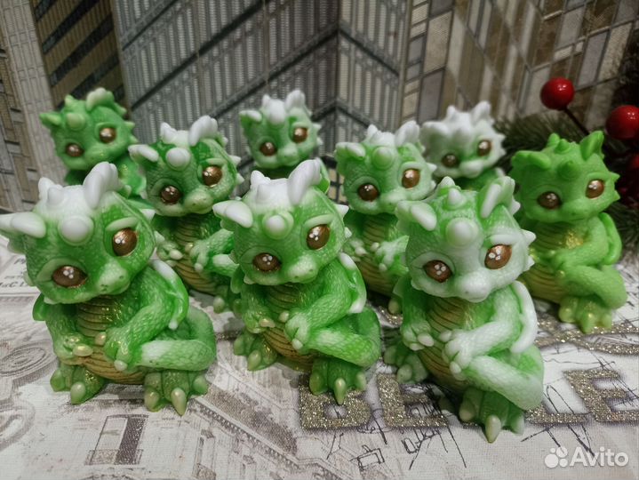 Мыло дракончики