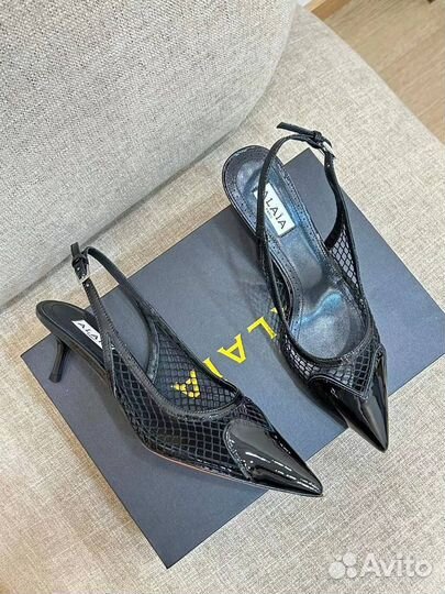 Alaia туфли черные