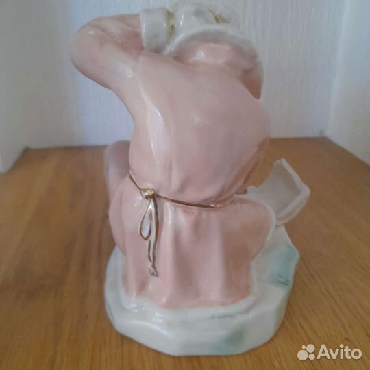 Редкая антикварная статуэтка под реставрацию