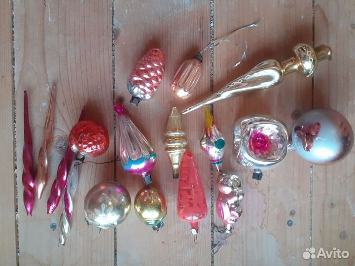Елочные игрушки СССР