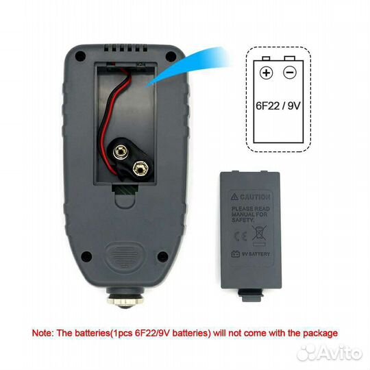 Толщиномер краски R&D TC-100