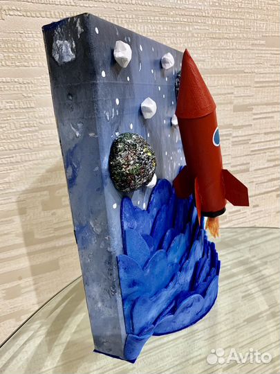 Поделка ко дню космонавтики