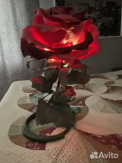 Светильник Роза из изолона 60см