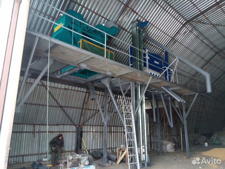 Аэродинамическая зерноочистительная машина сад