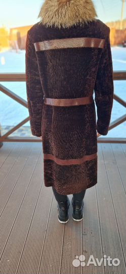 Пальто зимнее из овчины