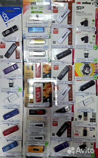 USB Flash карты (флешки)