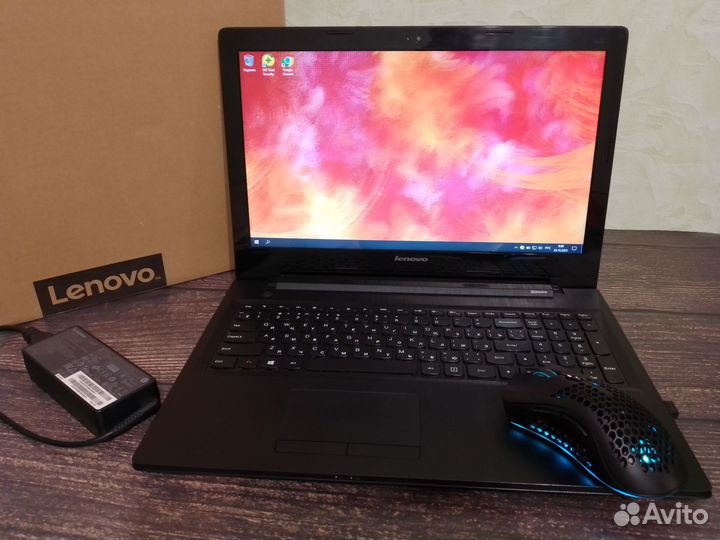 Игровой ноутбук 8Gb/SSD/4ядра мощный Lenovo