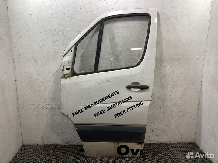 Стекло форточки двери Mercedes Sprinter, 2006