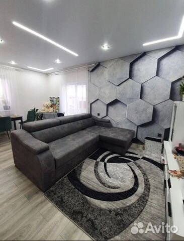 Кожаный угловой диван