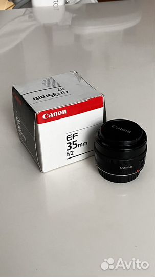 Canon ef 35mm F 2.0