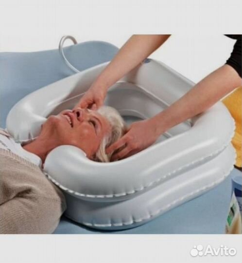 Надувная ванночка для мытья головы