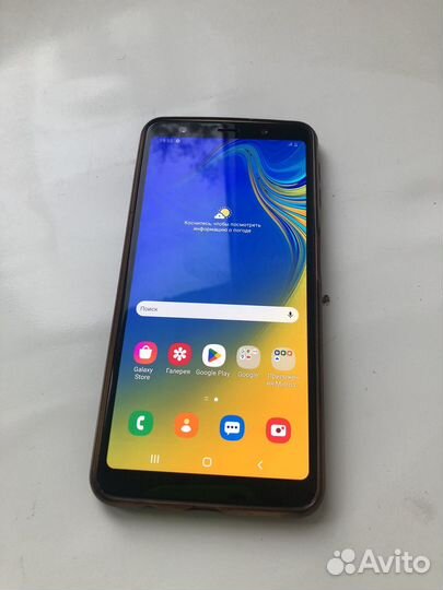Телефон samsung А7 2018