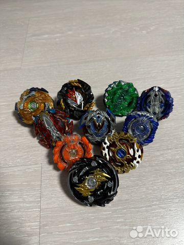 Волчок Beyblade 10 штук