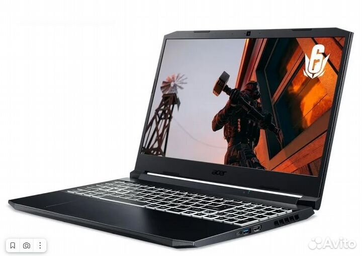 Acer 15.6/144 R5-5600H 6яд12пот RTX3060/6 16/512Гб