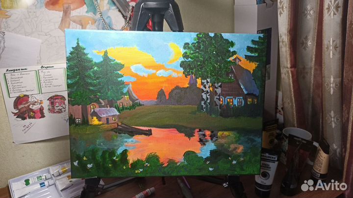 Картины, плакаты, зарисовки на заказ