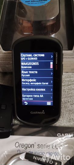 Garmin Oregon 600 Glonass (полный комплект )