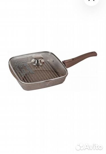 Сковорода гриль новая