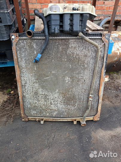 Интеркулер,радиатор man tga