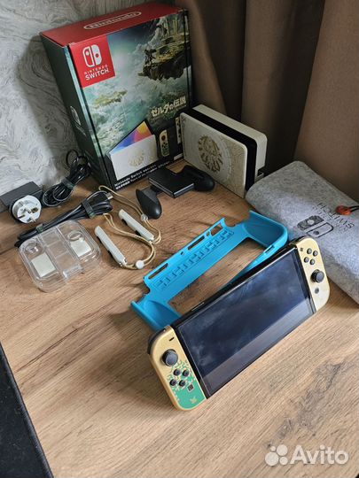 Nintendo switch oled прошитая 512гб