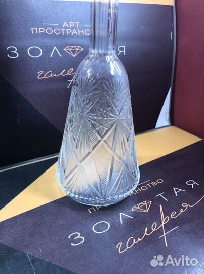 Графин СССР хрусталь