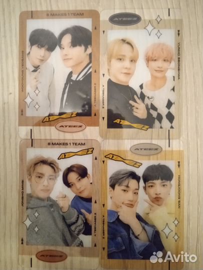 Эксклюзивные коллекционные карточки ateez