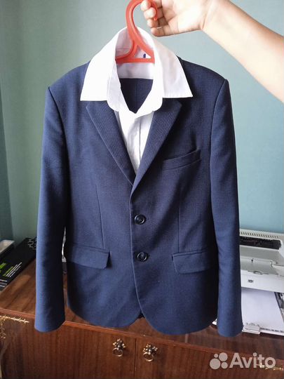 Школьная форма для мальчика синяя 134