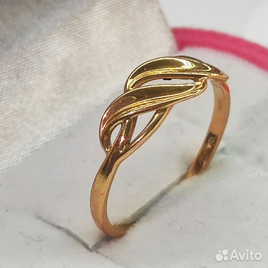 Кольцо золотое (арт 127096) Д15