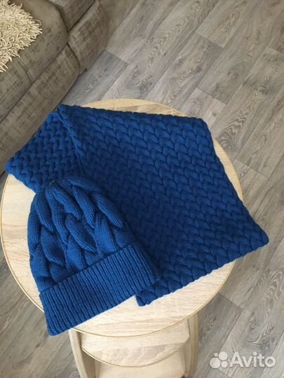 Комплект шапка+снуд