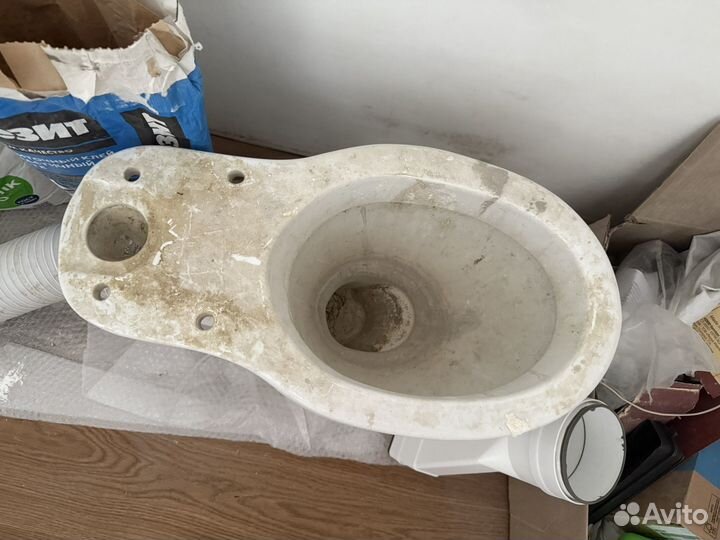 Унитаз строительный бу