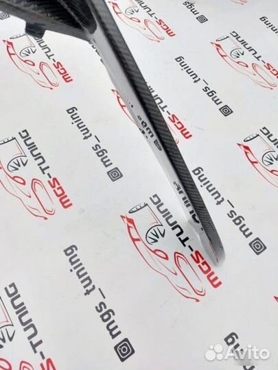 Задний диффузор BMW X6M F86 Hamann Style карбон