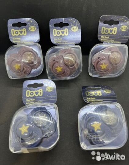 Пустышки Lovi 0-3, 3-6, 6-18