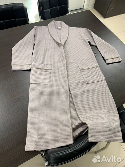 Халат банный вафельный