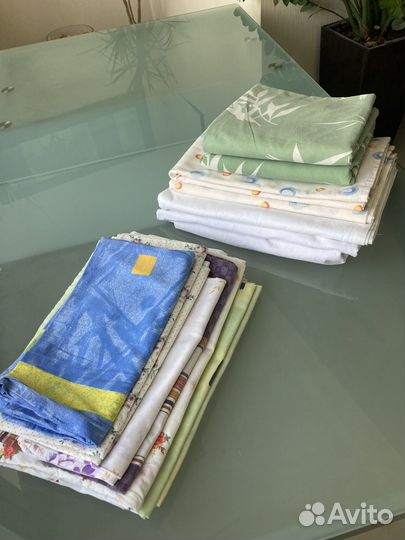 Простыни и наволочки бу