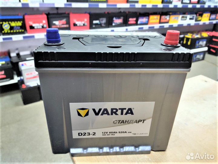 Акб 60 Ач Varta Asia на Solaris, Kia Rio