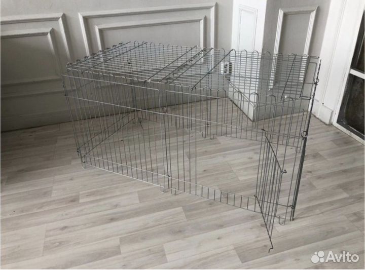 Вольер для собак, щенков, с дверцей