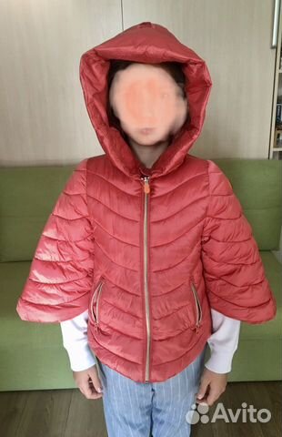 Куртка демисезонная для девочки 8-10 лет