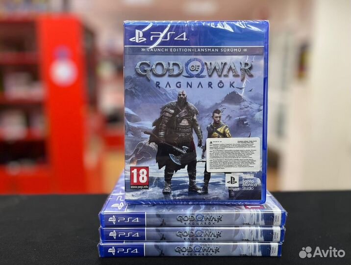 God Of War Ragnarok PS4\PS5 Rus (Новый диск)