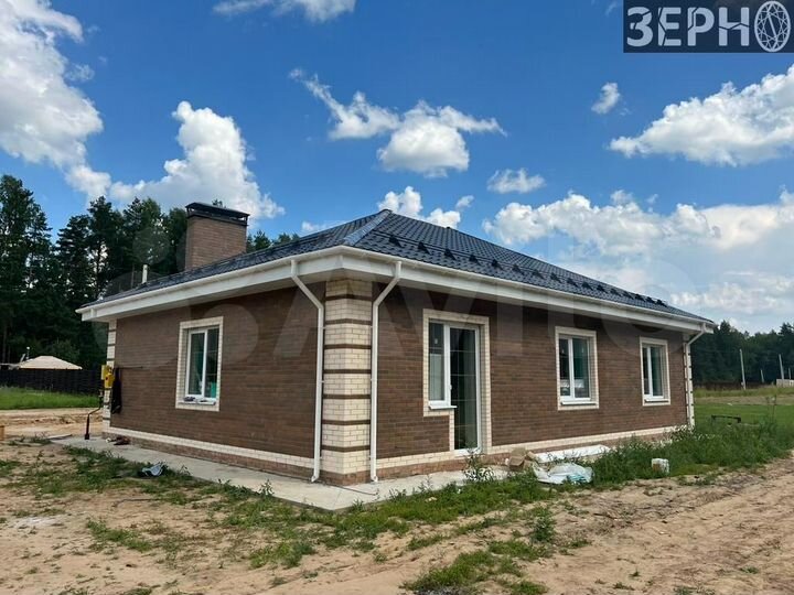 Коттедж 129 м² на участке 10 сот.