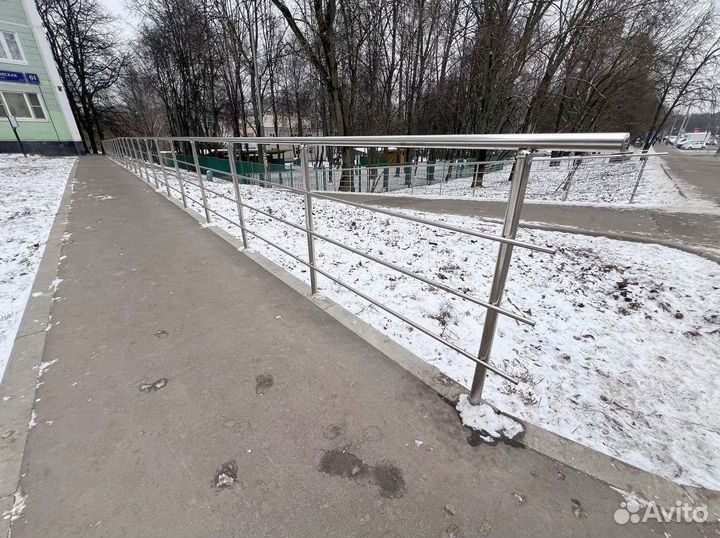 Поручни из нержавейки