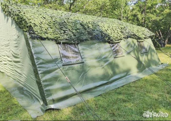Палатка армейская каркасная М30