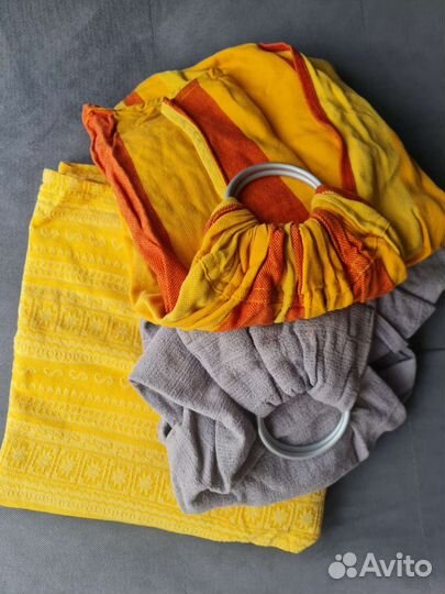 Слинги. Слинги с кольцами, слинг-шарф