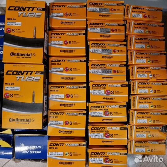 Continental немецкие велокамеры 27,5 28 29 дюйм