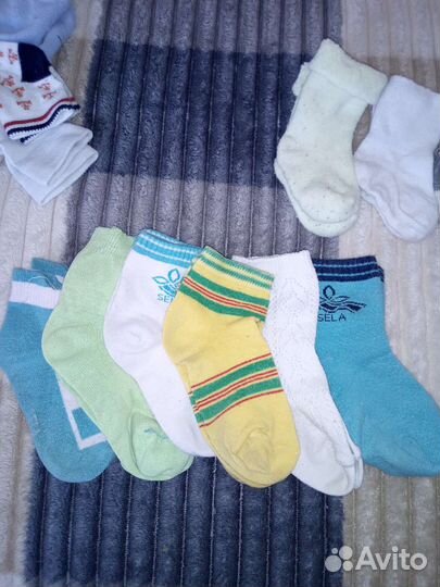 Носочки на годик и на три