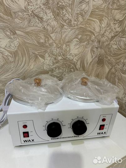 Double wax warmer