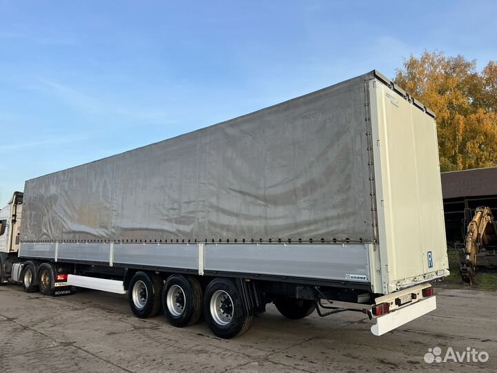 Полуприцеп шторно-бортовой Krone SD, 2011