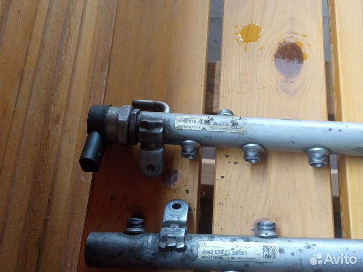 Топливная рампа Mercedes Benz W164 ML комплект