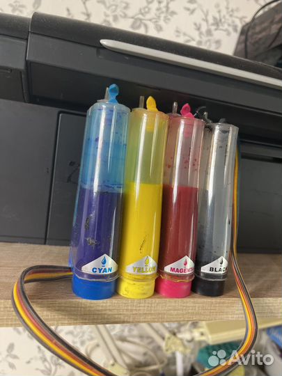 Мфу epson с снпч CX4300