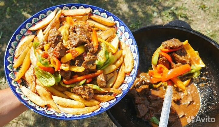 Чугунный казан