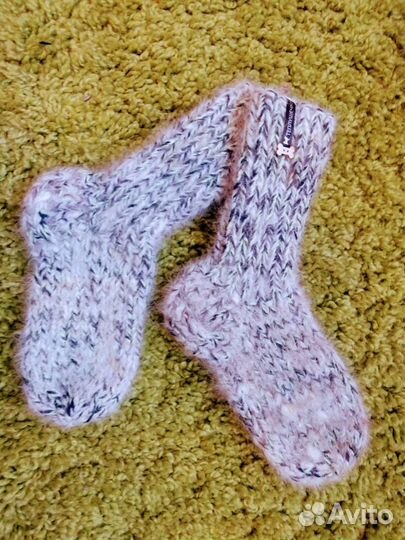 Детские носки из собачьей шерсти